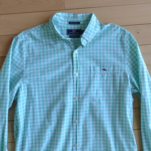 Vineyard Vines Slim Fit Tucker Shirt Button Down Size M - Picture 2 of 4